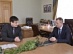 Bryansk Region Governor Nikolay Denin met with Bryanskenergo’s Director Roman Stefanov 