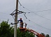 Employees of Kurskenergo promptly restore the power supply disrupted by bad weather