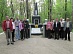 Specialists of Bryanskenergo on the eve of the 70th anniversary of the Great Victory restored a monument to the families of partisans in Klintsy