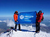 The Rosseti Centre flag was raised to the highest point in Russia and Europe