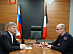Alexander Brechalov and Igor Makovskiy held a working meeting