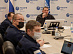 First Deputy Director General - Chief Engineer of Rosseti Andrey Mayorov held a meeting of headquarters in the Tver region to eliminate consequences of a cyclone