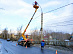Yaroslavl power engineers restored street lighting in Tveritsa