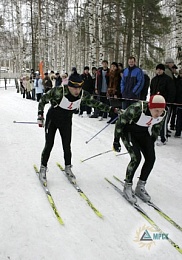 Проведение лыжной эстафеты
