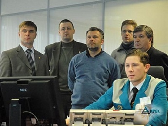 Евгений Макаров посетил оперативно-диспетчерскую службу ПО «Южные электрические сети»