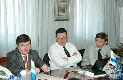 <b>Е.Ф. Макаров</b> - генеральный директор <br><b>С.А. Шумахер</b> - технический директор <br><b>Д.Л. Панков</b> - заместитель технического директора 